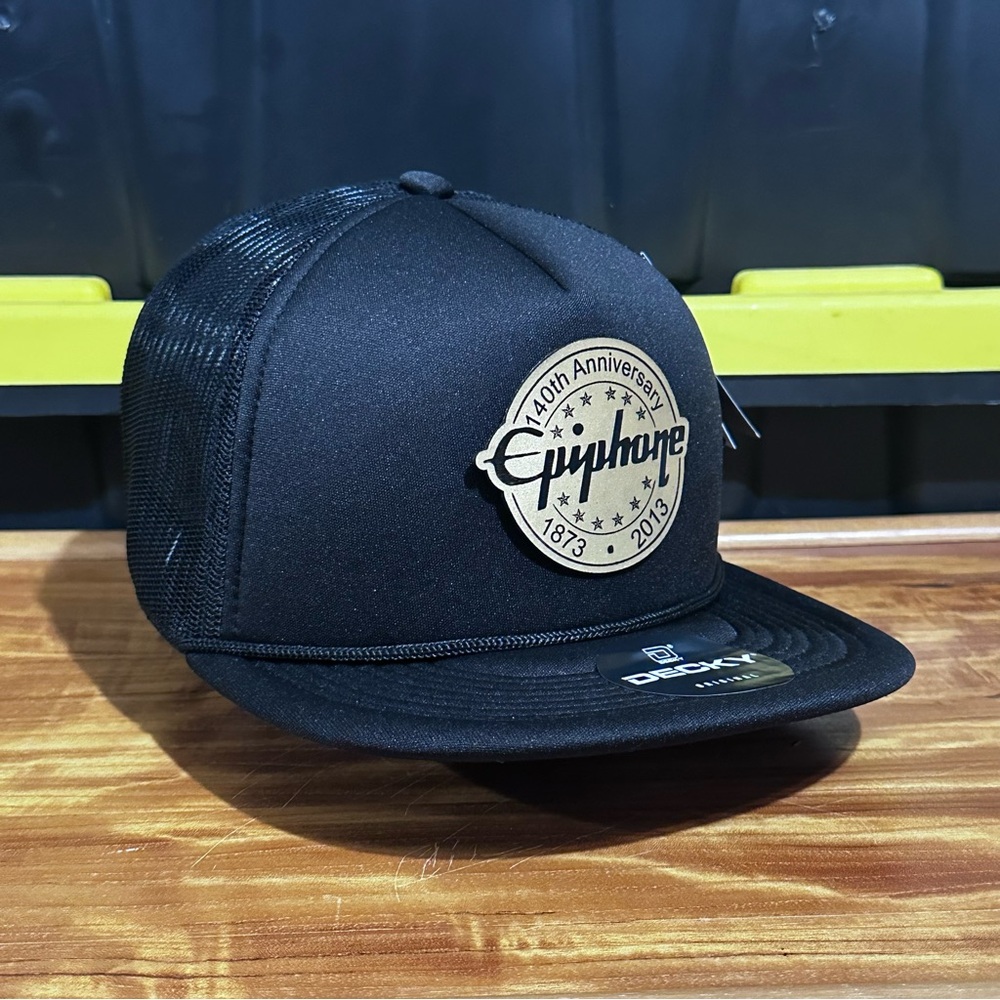 Epiphone Guitar snapback Style Mens foam Trucker Hat  Snapback  logo  Decky Hat